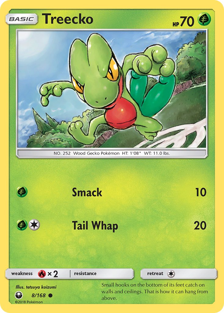 Treecko 8/168 Stamped
