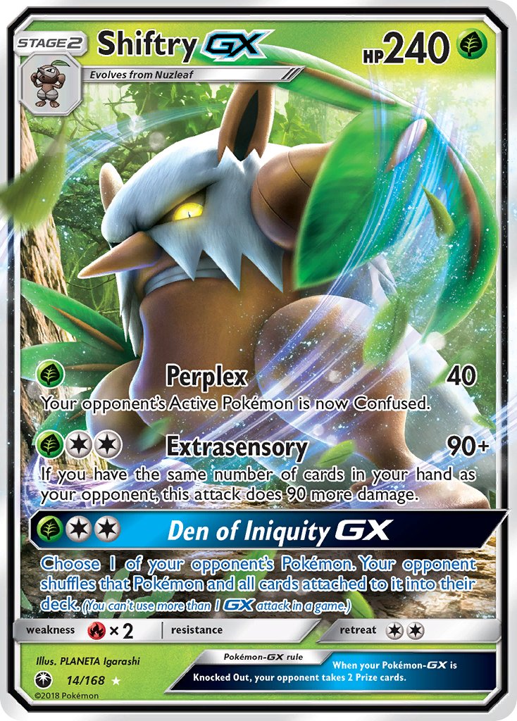 ShiftryGX 14/168