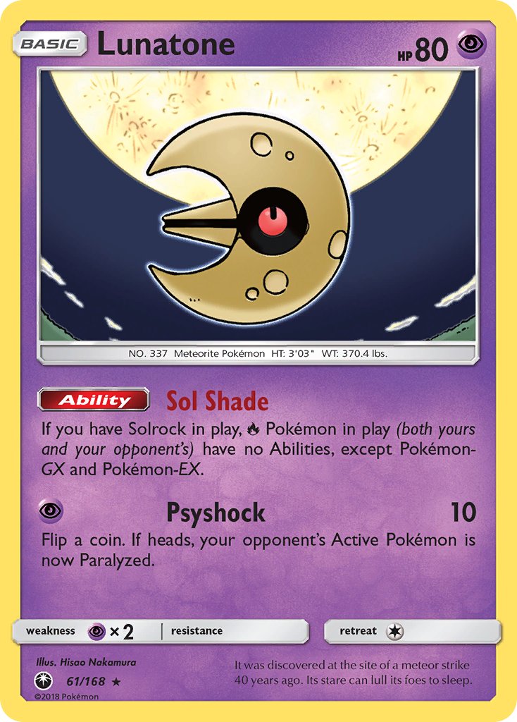 Lunatone 61/168