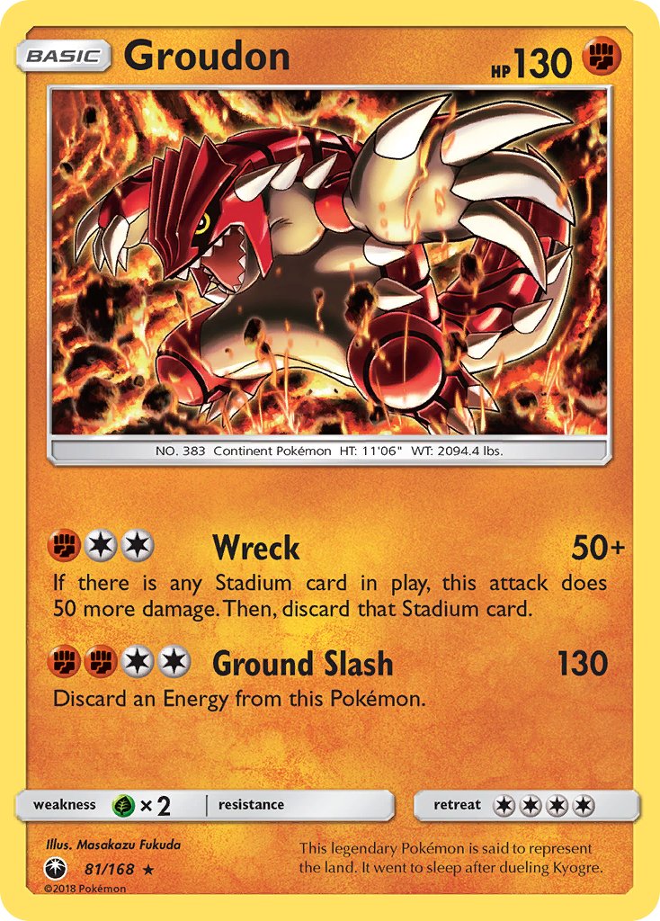 Groudon 81/168