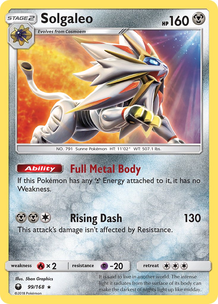 Solgaleo 99/168