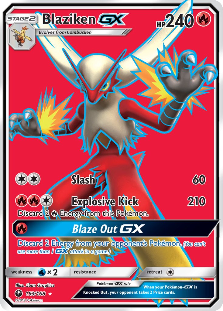 BlazikenGX 153/168