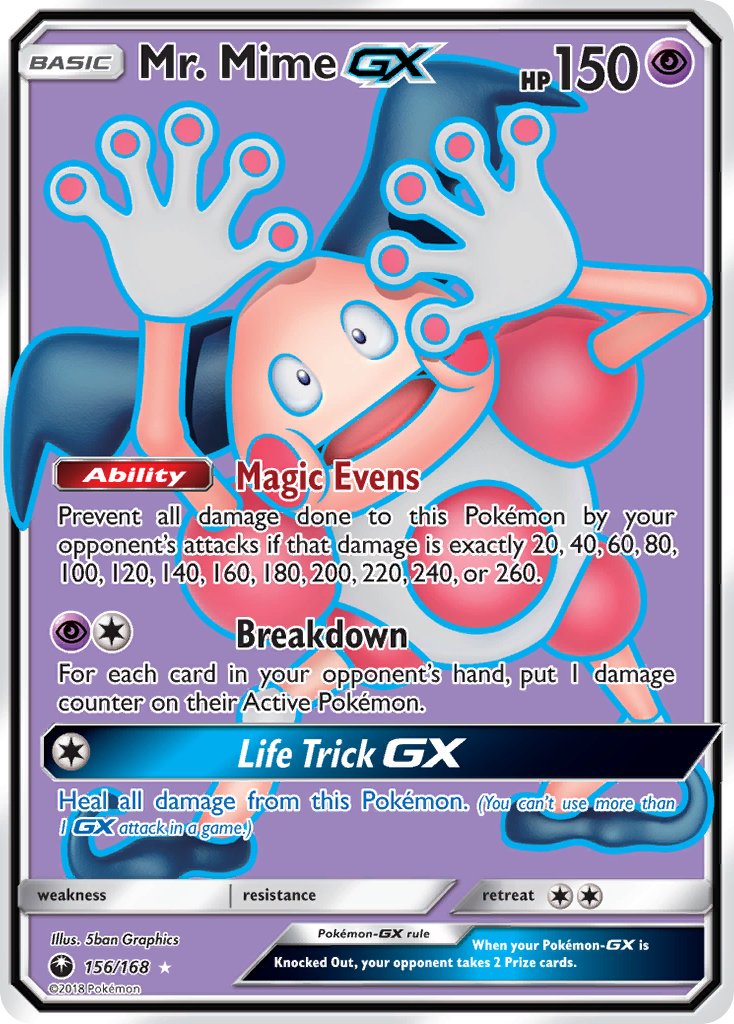Mr. MimeGX 156/168