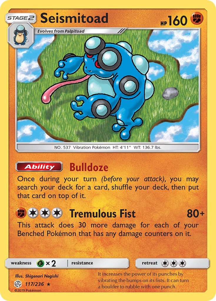 Seismitoad 117/236