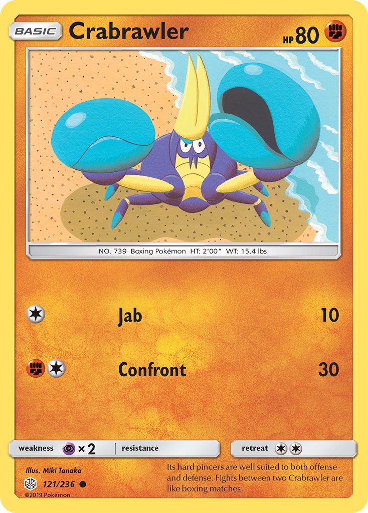 Crabrawler 121/236
