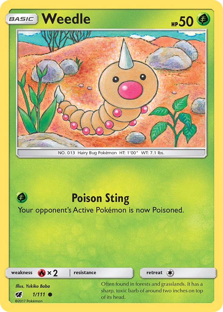 Weedle 1/111