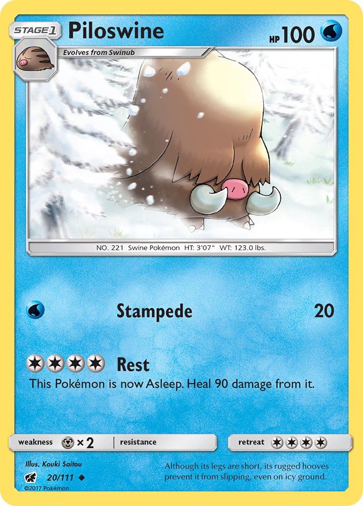 Piloswine 20/111