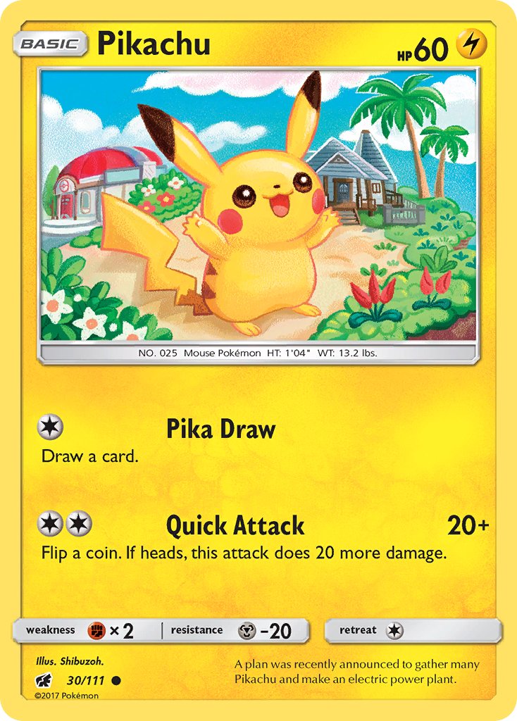 Pikachu 30/111