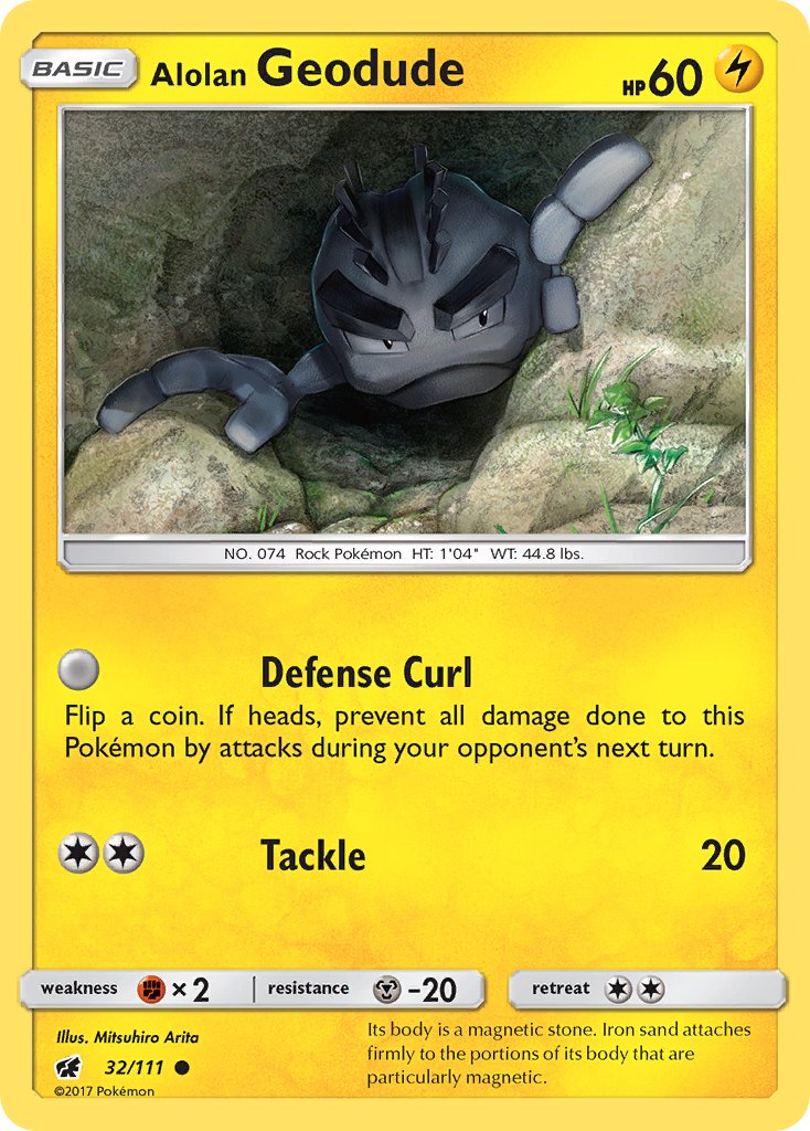 Alolan Geodude 32/111