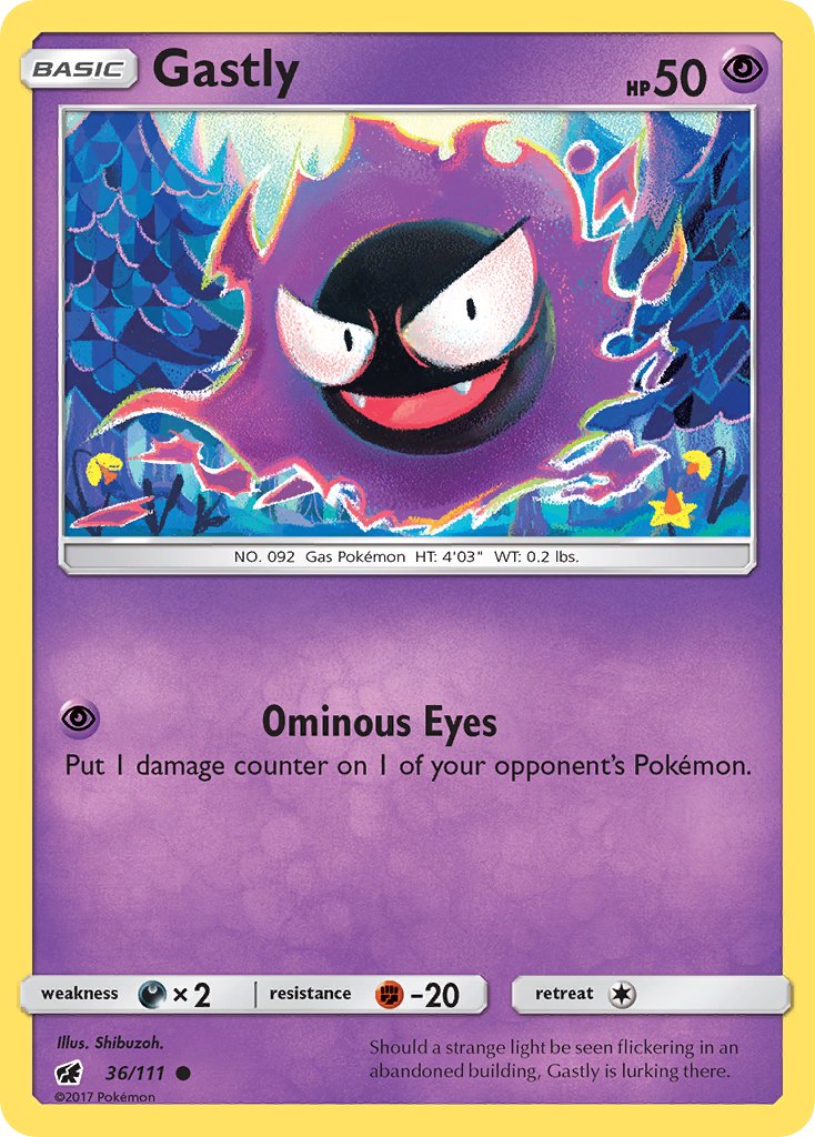 Gastly 36/111