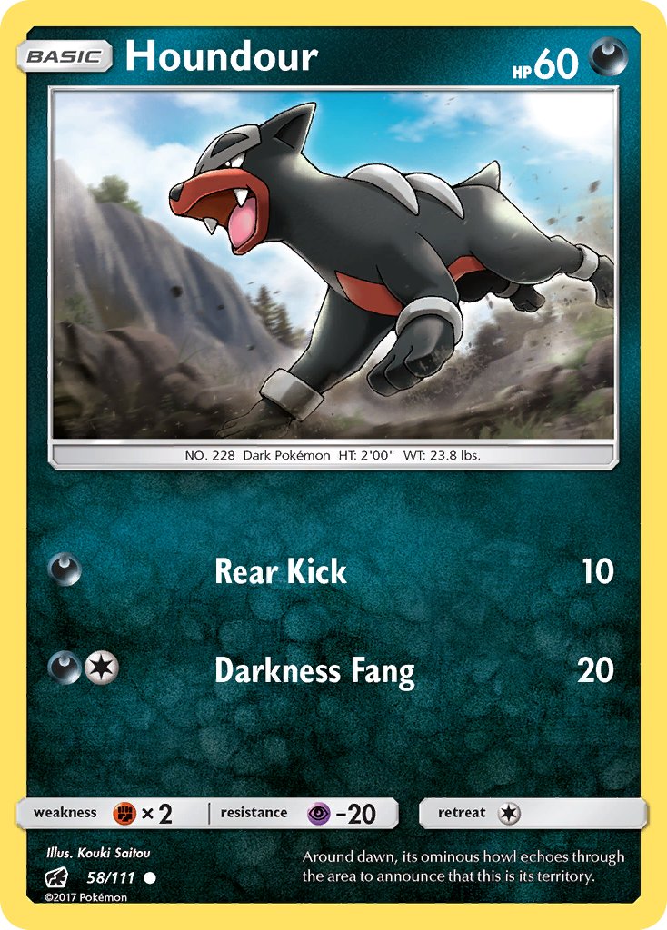 Houndour 58/111