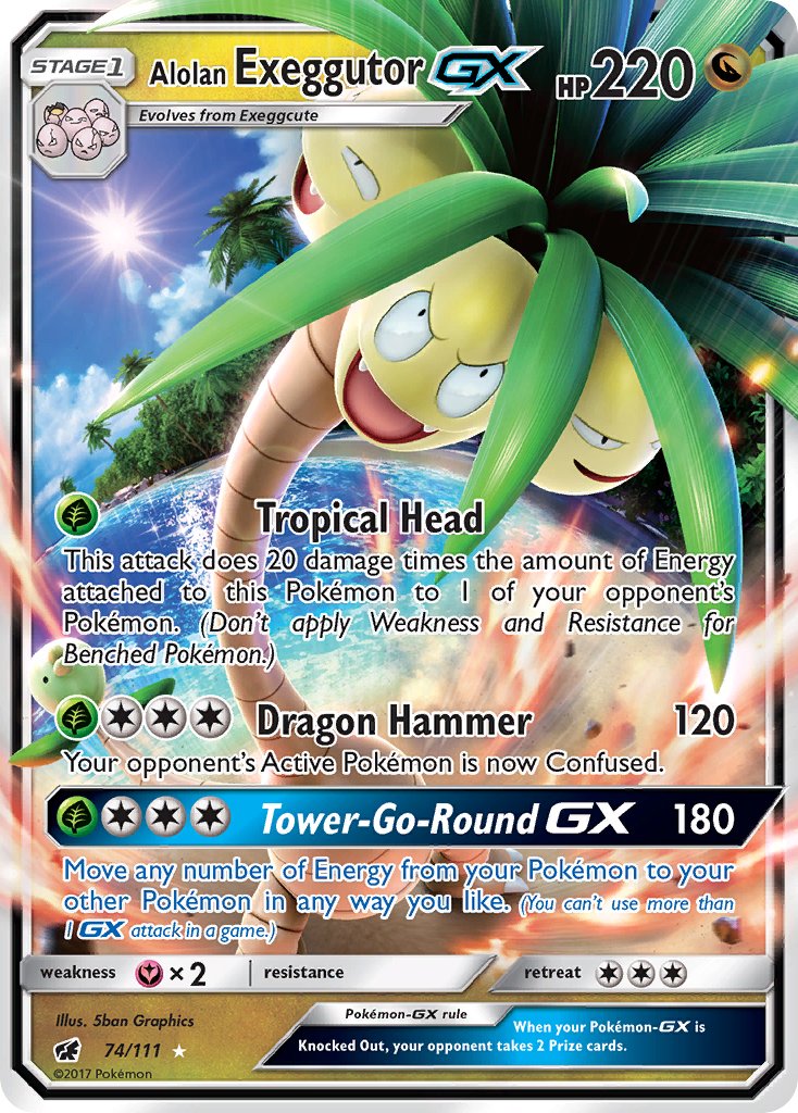 Alolan ExeggutorGX 74/111