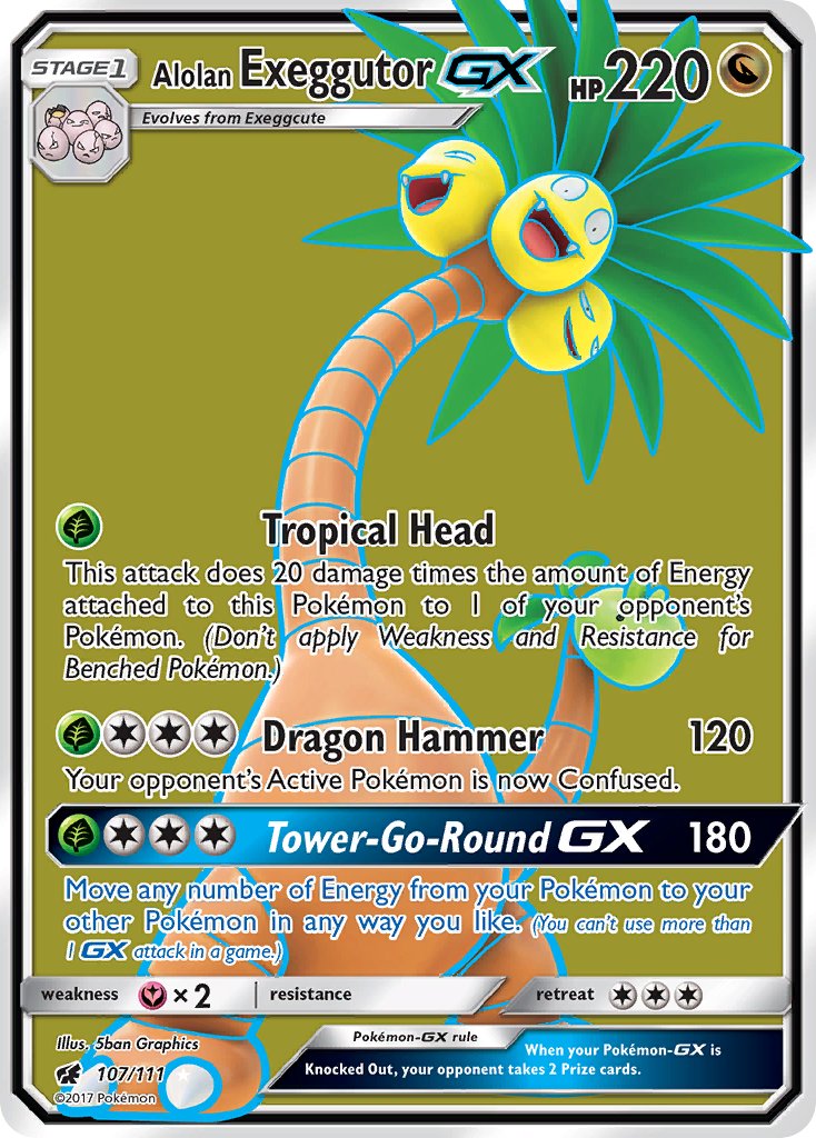 Alolan ExeggutorGX 107/111