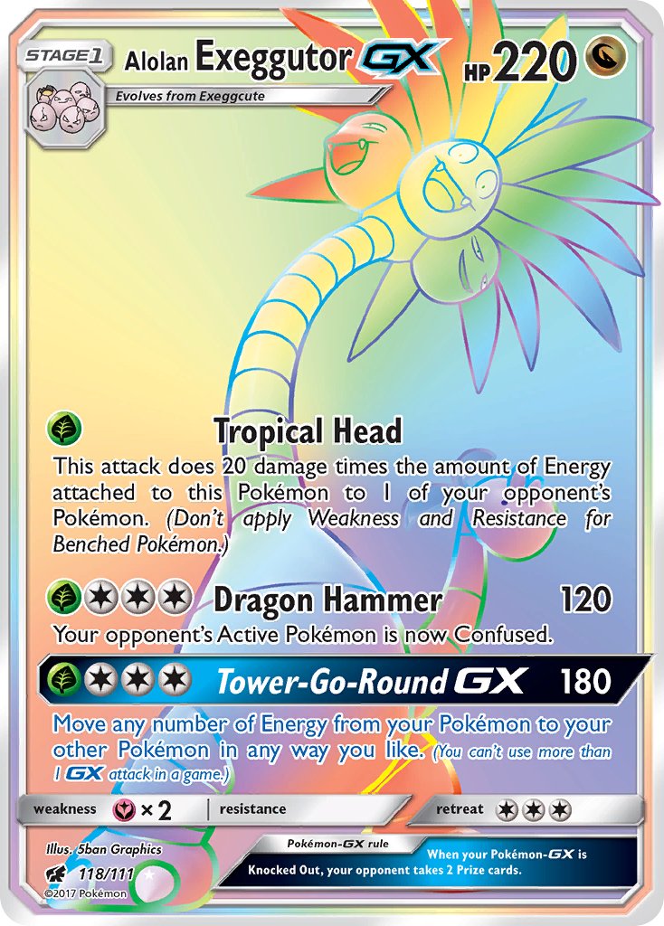 Alolan ExeggutorGX 118/111
