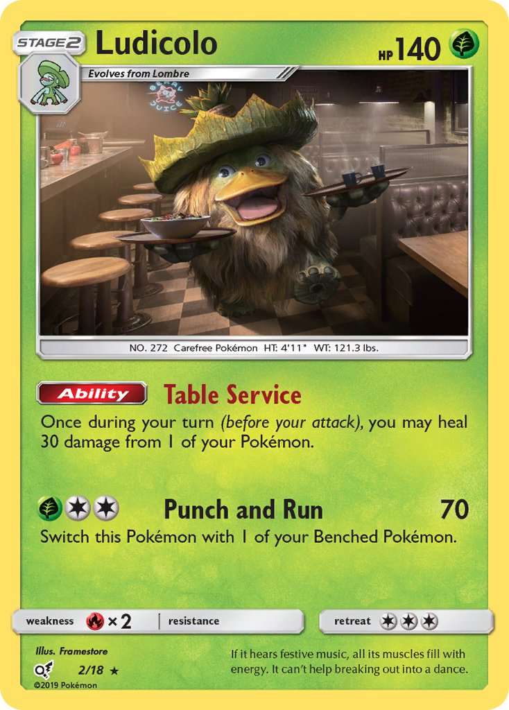 Ludicolo 2/18