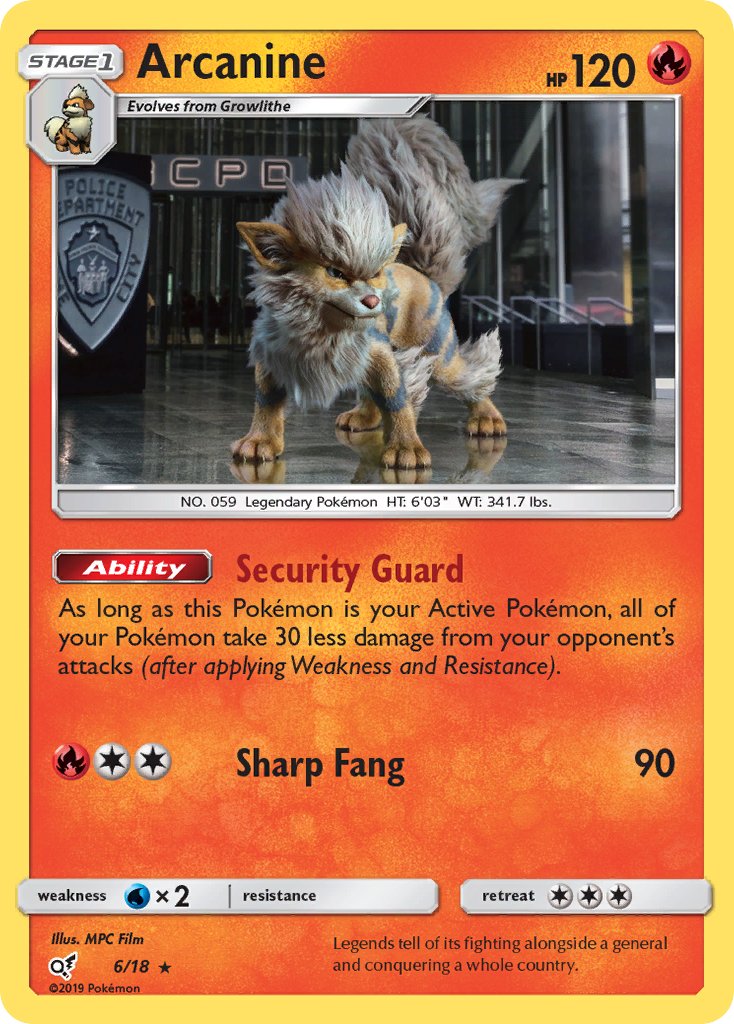 Arcanine 6/18