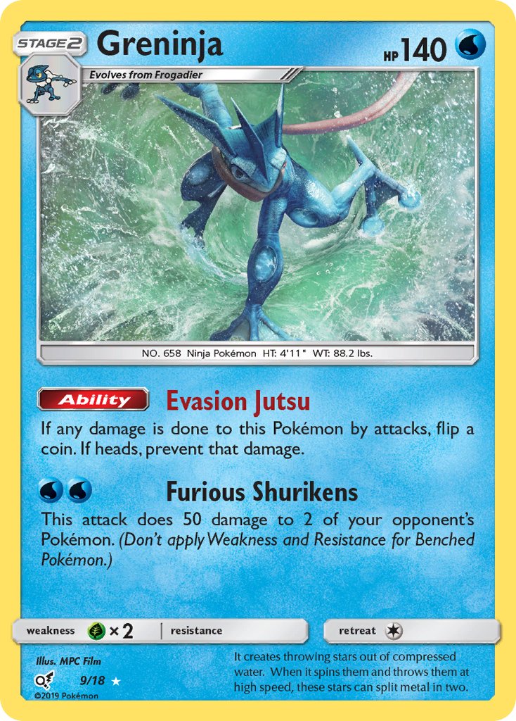 Greninja 9/18