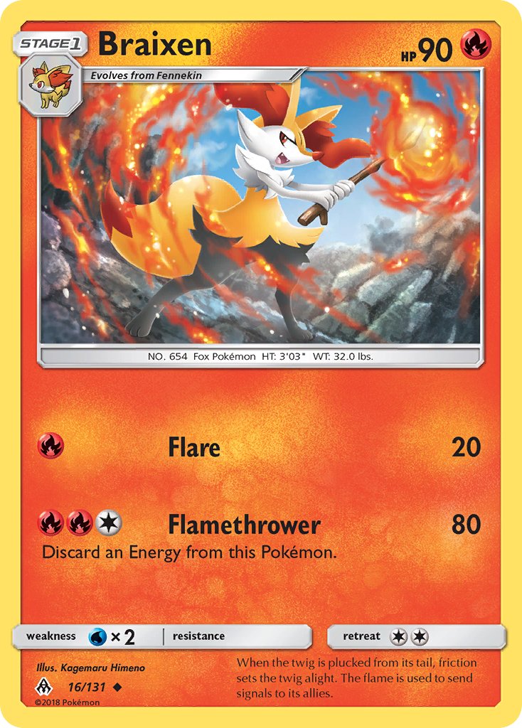 Braixen 16/131
