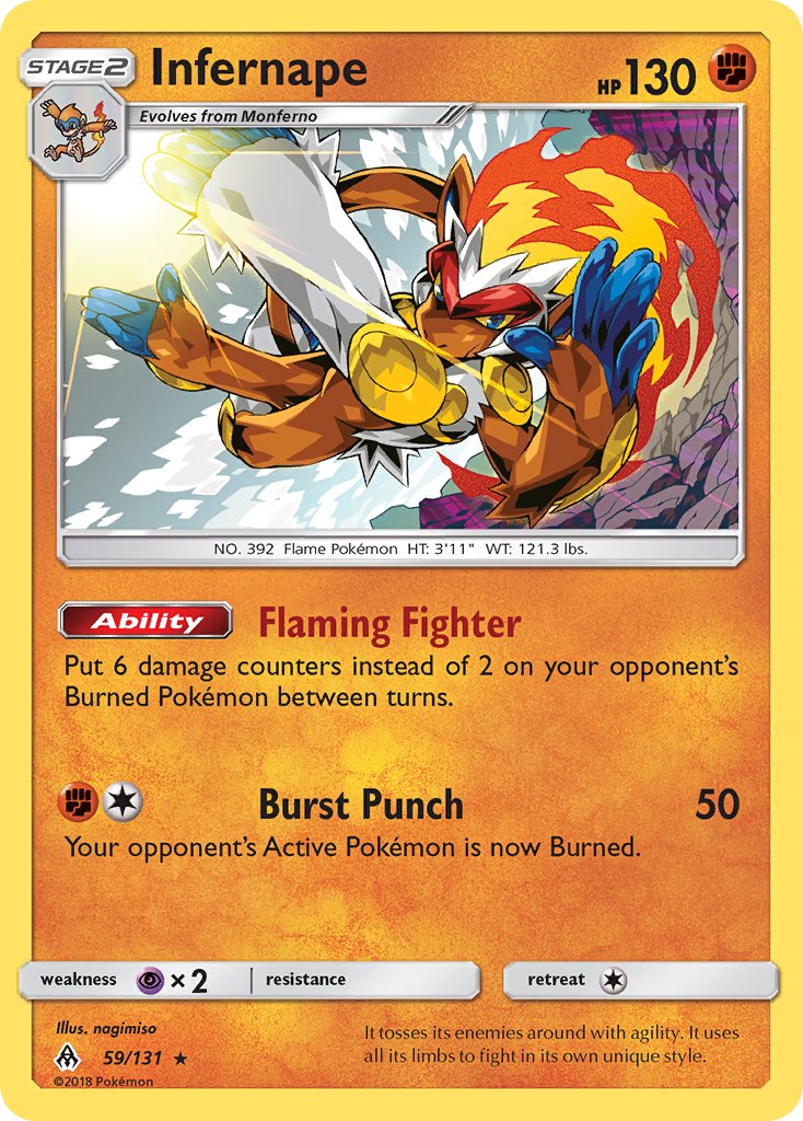 Infernape 59/131