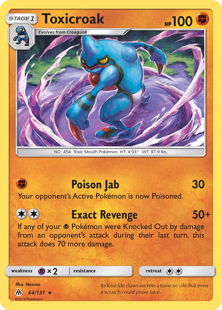 Toxicroak 64/131