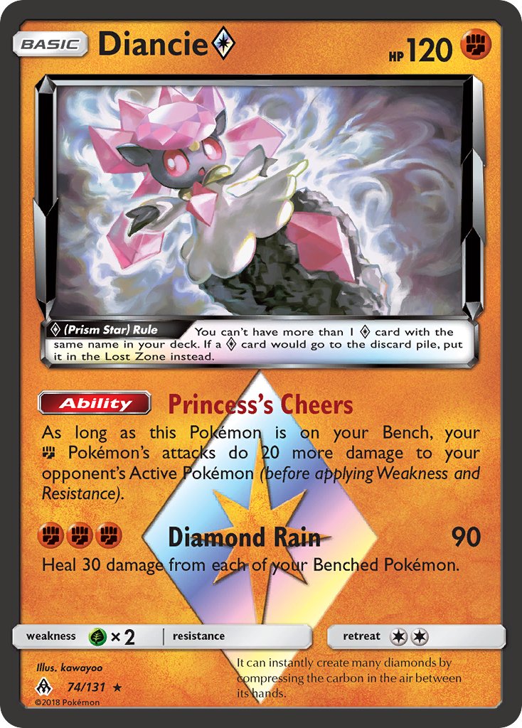 Diancie Prism Star 74/131