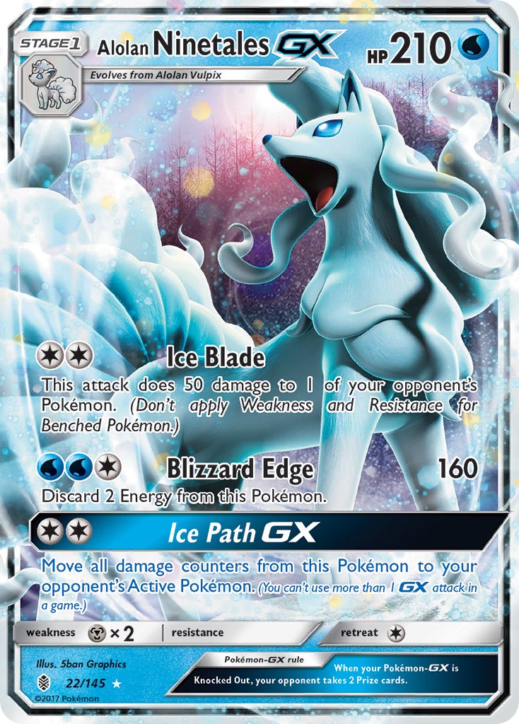 Alolan NinetalesGX 22/145