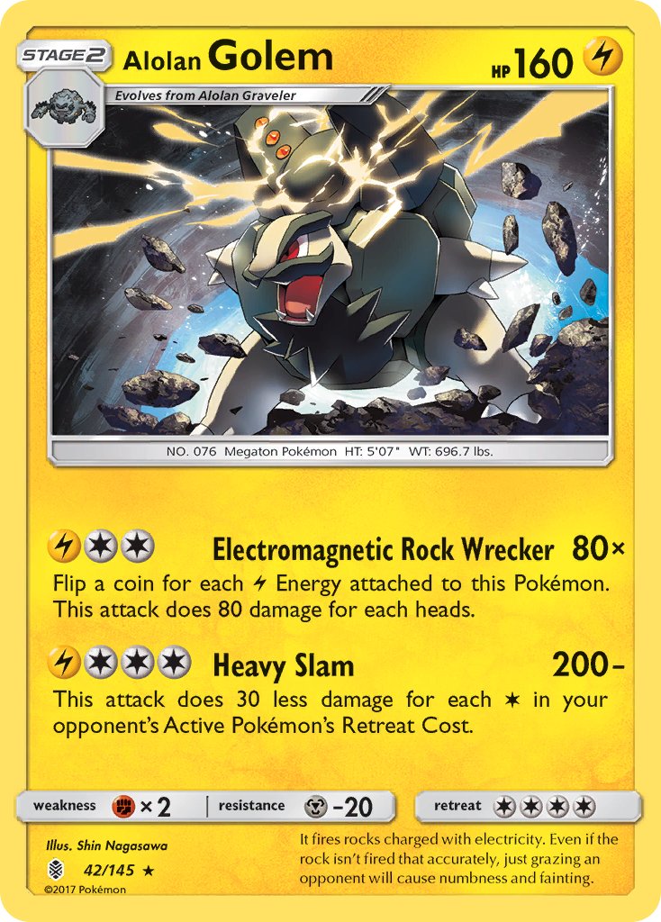Alolan Golem 42/145