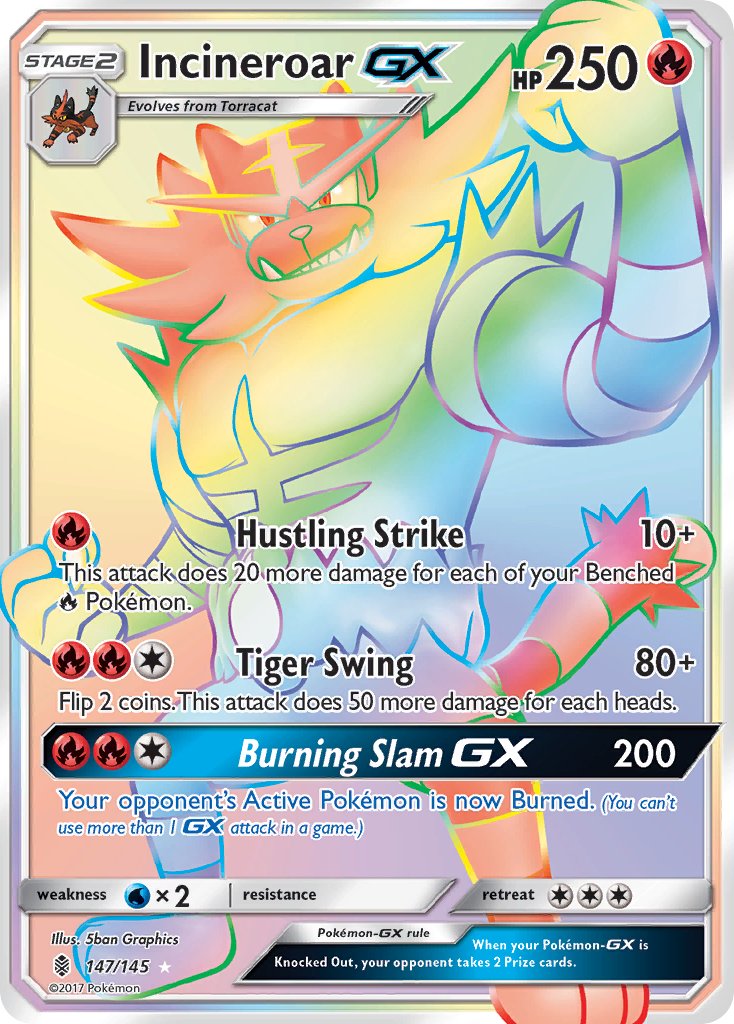 IncineroarGX 147/145