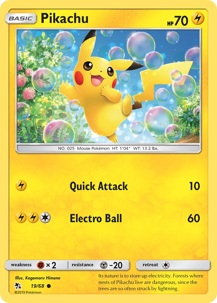 Pikachu 19/68