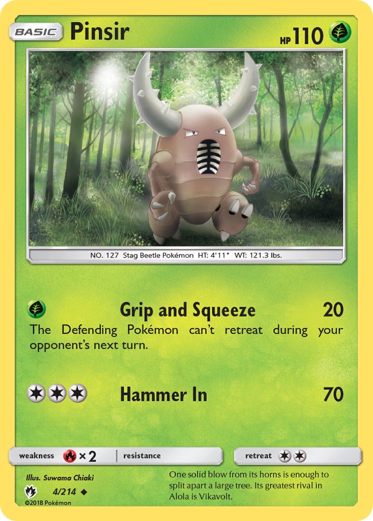 Pinsir 4/214