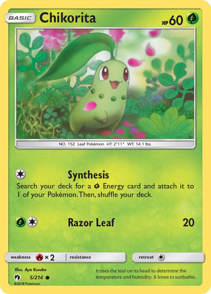 Chikorita 5/214