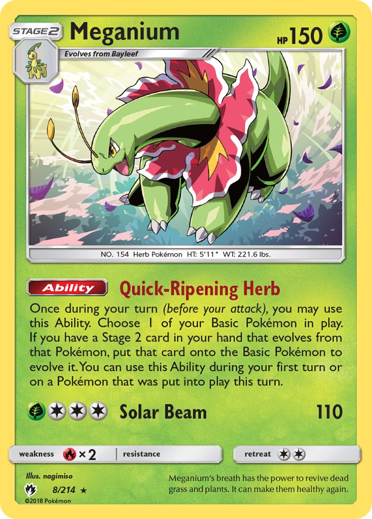 Meganium 8/214