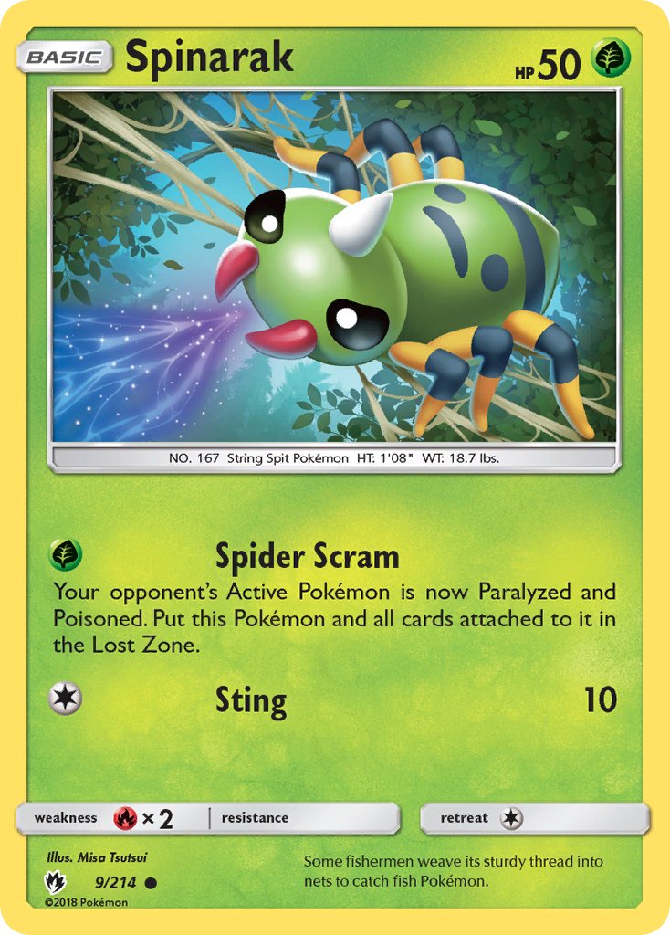 Spinarak 9/214
