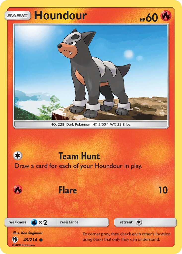 Houndour 45/214