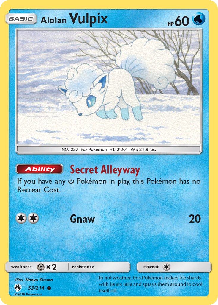 Alolan Vulpix 53/214