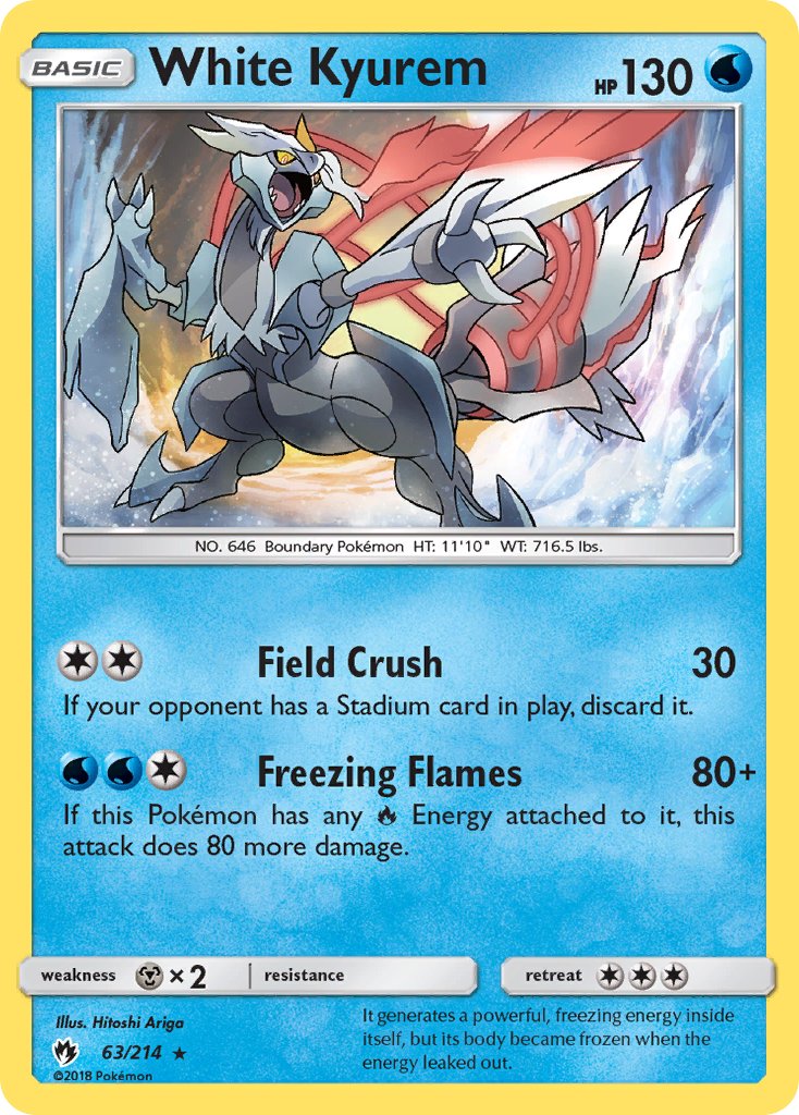White Kyurem 63/214