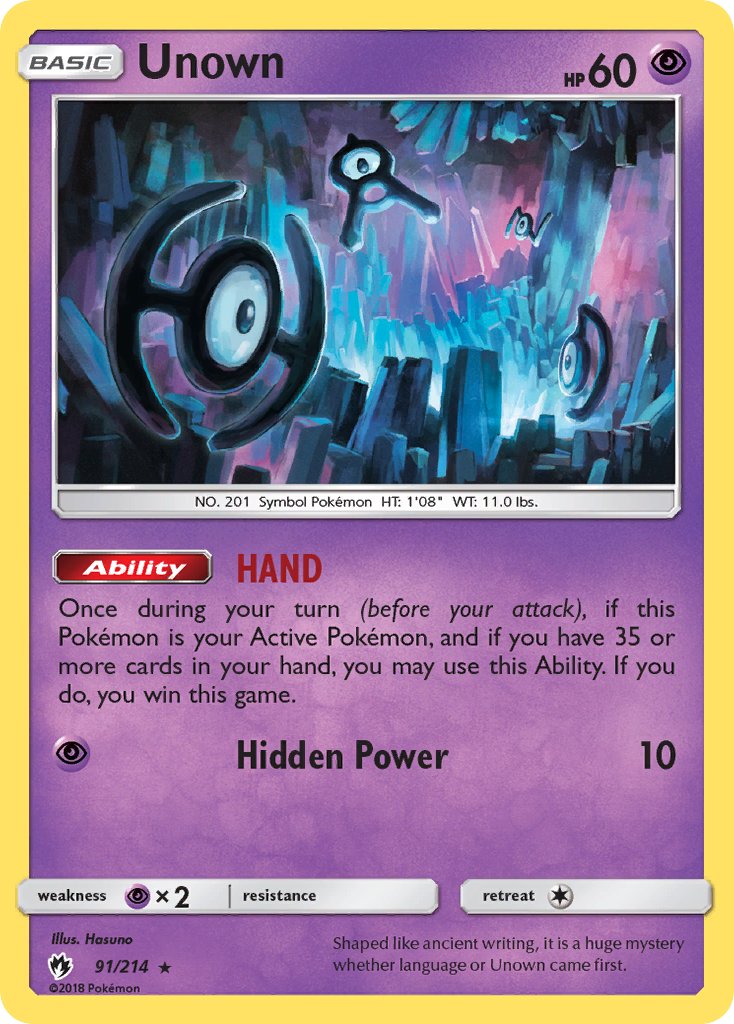 Unown 91/214