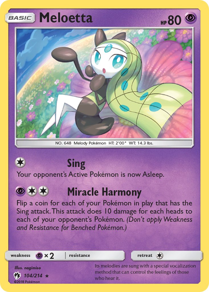 Meloetta 104/214