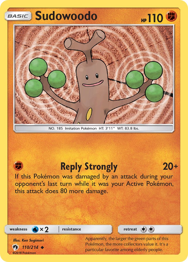 Sudowoodo 110/214