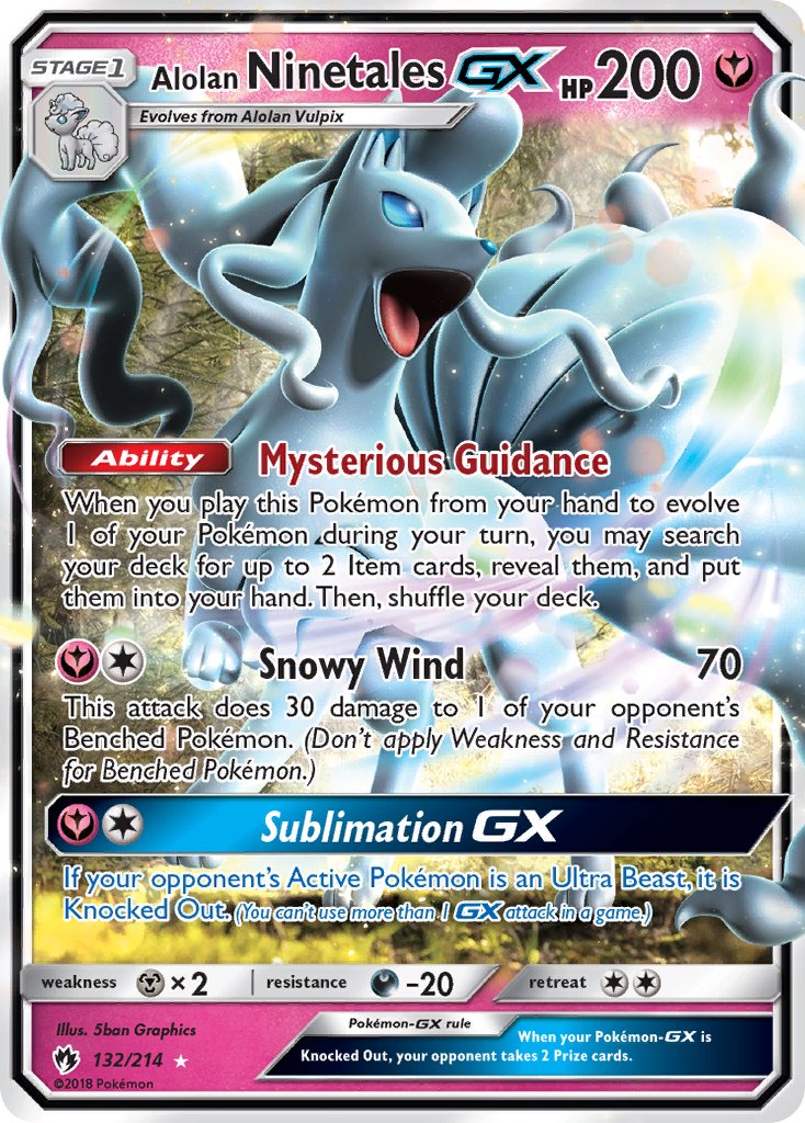 Alolan NinetalesGX 132/214