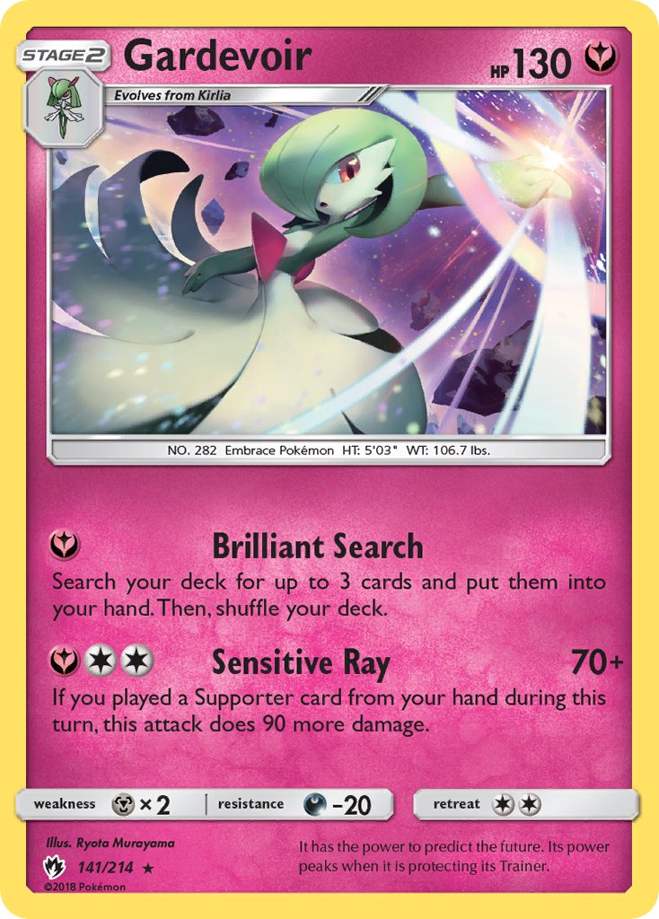 Gardevoir 141/214 Reverse holo