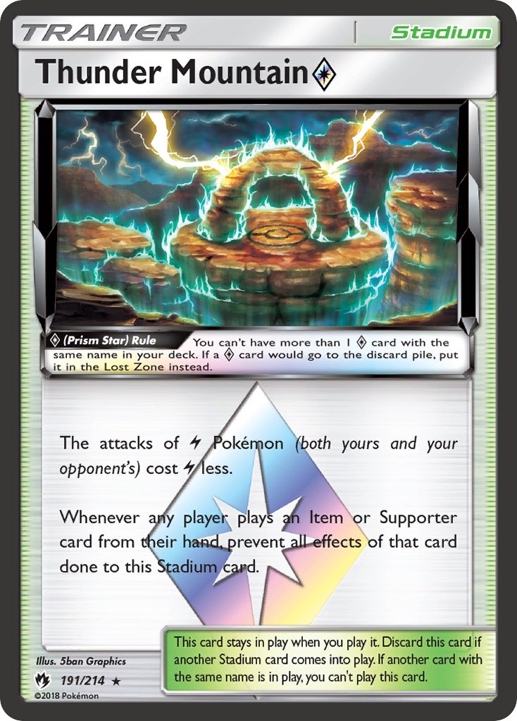 Thunder Mountain Prism Star 191/214