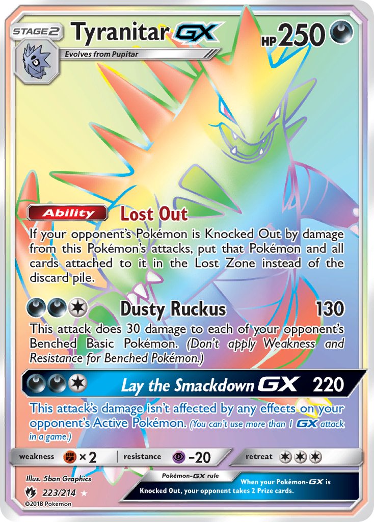 TyranitarGX 223/214