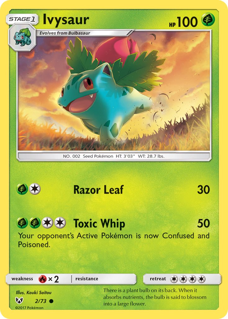 Ivysaur 2/73