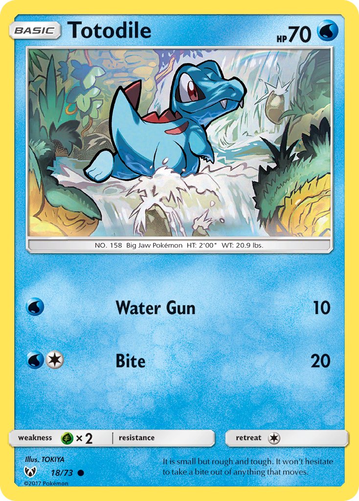 Totodile 18/73