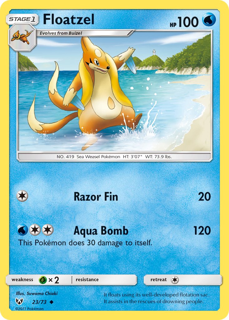 Floatzel 23/73