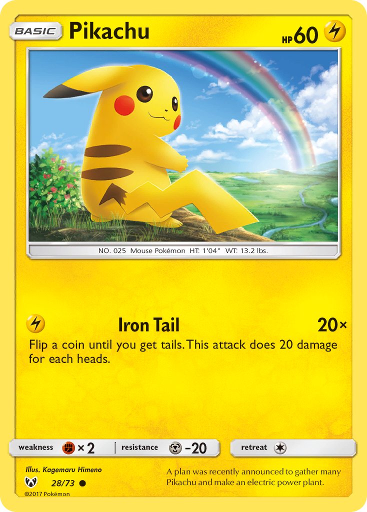 Pikachu 28/73