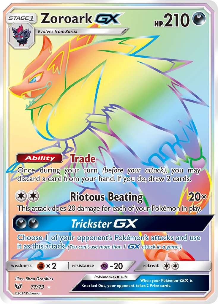 ZoroarkGX 77/73