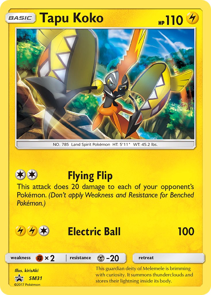 Tapu Koko SM31