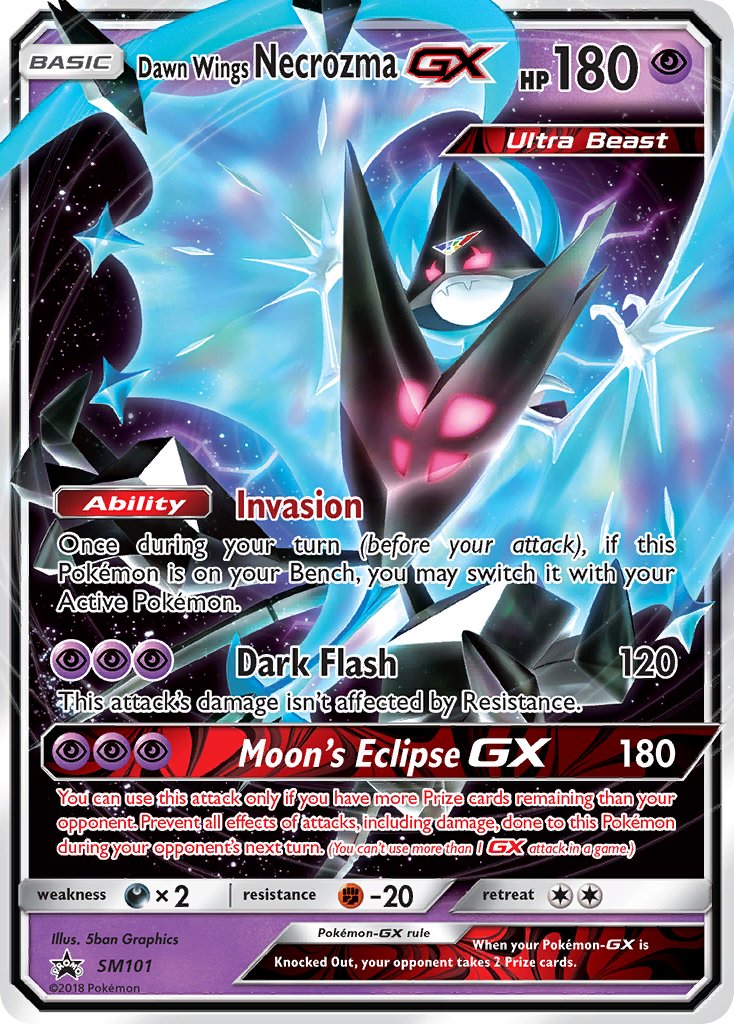 Dawn Wings Necrozma SM101